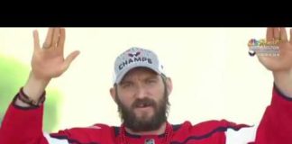 Alex Ovechkin’s epic victory speech
