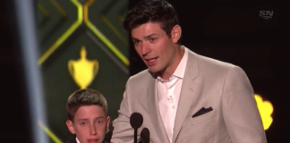 Carey Price surprises Anderson Whitehead at the NHL Awards Carey Price surprises Anderson Whitehead
