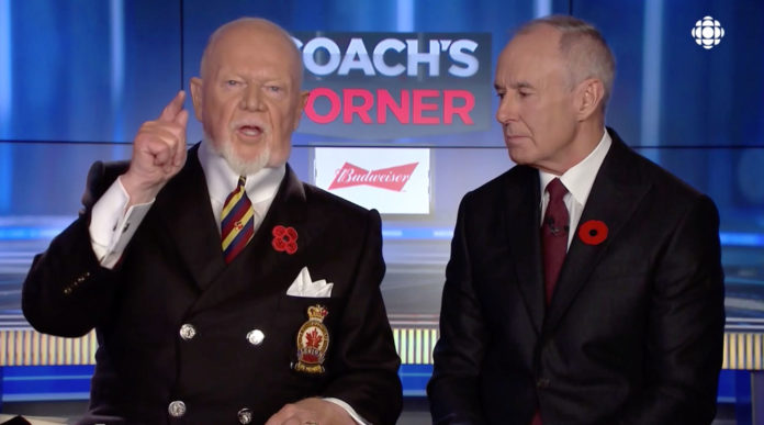 Don-Cherry-fired-from-Sportsnet-HNIC Don Cherry has been fired from Sportsnet