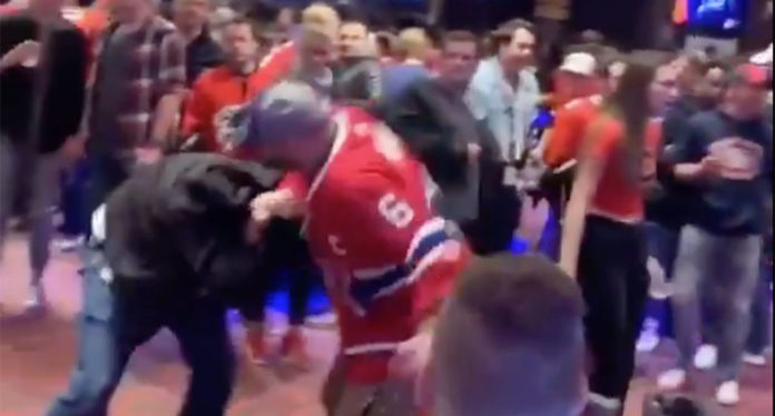 Habs-fans-brawl-in-Calgary-casino Habs fans brawl in a Calgary casino