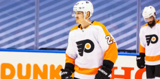 Oskar Lindblom returns to Flyers lineup following cancer diagnosis Oskar Lindblom returns to the Philadelphia Flyers lineup following cancer diagnosis