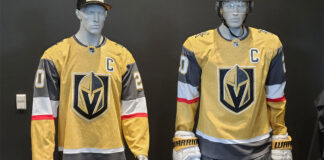 Photos: Vegas Golden Knights unveil Adidas golden third jerseys The Vegas Golden Knights new third jerseys