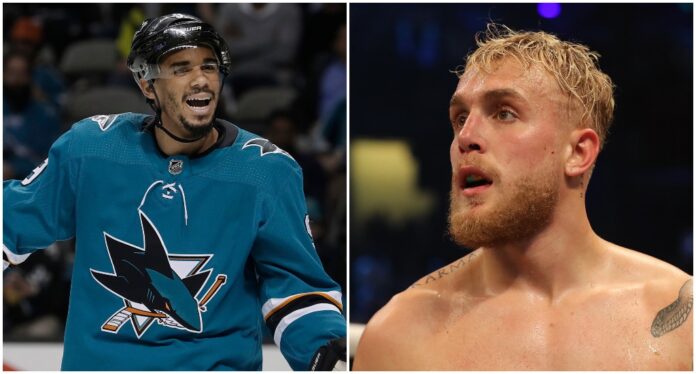 Evander Kane calls out Jake Paul Evander Kane challenged Jake Paul to a boxing match