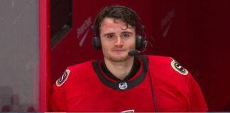 Joey Daccord gives emotional post-game interview after winning first NHL game Ottawa Senators goalie Joey Daccord gives emotional post-game interview
