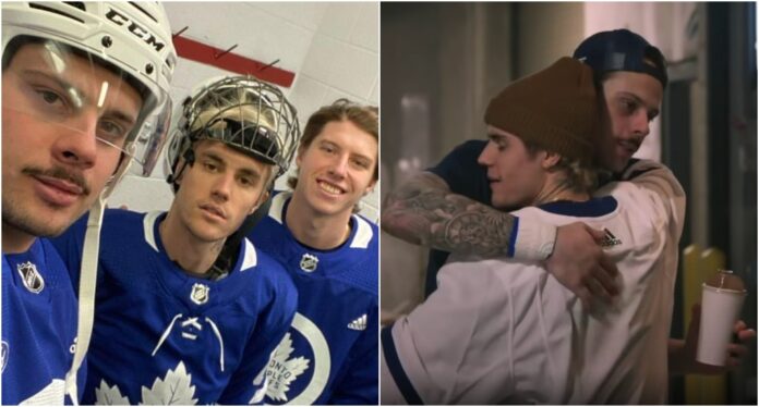 Justin Bieber Hold On Toronto Maple Leafs music video Justin Bieber release Hold On Toronto Maple Leafs music video