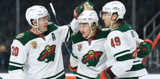 Week 16 NHL Power Rankings Kirill Kaprizov celebrates a goal with the Minnesota Wild