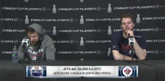 Connor McDavid and Leon Draisaitl give dejected press conference after Game 3 loss Connor McDavid and Leon Draisaitl post-game interview after Game 3