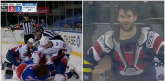 Tom Wilson punches Pavel Buchnevich, body slams Artemi Panarin Tom Wilson body slams Artemi Panarin and flexes in the penalty box