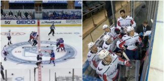 Capitals vs Rangers game opens with six fights in five minutes