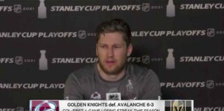 Nathan MacKinnon gives frustrated press conference after season-ending loss Nathan MacKinnon frustrated press conference