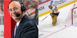 Broadcaster Pierre McGuire jinxes Golden Knights’ Marc-Andre Fleury Pierre McGuire jinxes Marc-Andre Fleury