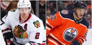 Chicago trades Duncan Keith to Edmonton Oilers Duncan Keith traded for Caleb Jones