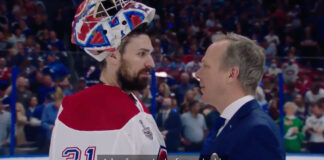 Lightning coach Jon Cooper mic’d up in Stanley Cup handshake line Tampa Bay Lightning coach Jon Cooper mic'd up in the Stanley Cup handshake line against Montreal