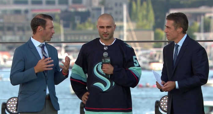 Seattle-Kraken-draft-Mark-Giordano The Seattle Kraken draft Mark Giordano from the Calgary Flames