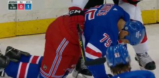 Ryan Reaves leaves preseason game with leg injury Ryan Reaves tangles with PK Subban
