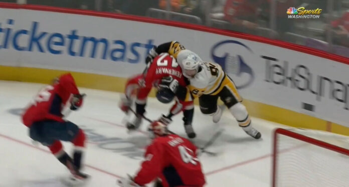 Sidney-Crosby-wrestling-takedown Sidney Crosby takes down