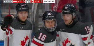 Connor Bedard scores natural hat trick in Team Canada World Junior game Connor Bedard completes natural hat trick at World Juniors