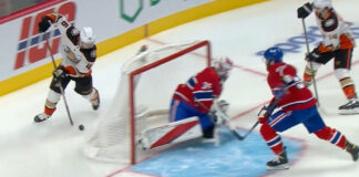 Trevor Zegras scores Michigan goal vs Montreal Trevor Zegras scores Michigan goal vs Montreal