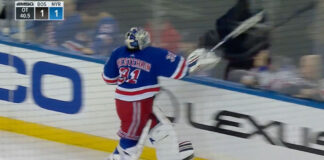 Igor Shesterkin furious after being removed from game by concussion spotters Igor Shesterkin smashes stick after being pulled by concussion spotters