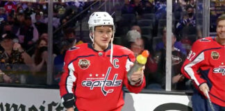 Kirill Kaprizov pays tribute to Alex Ovechkin in NHL Breakaway Challenge Kirill Kaprizov pays tribute to Alex Ovechkin at NHL All Star Weekend