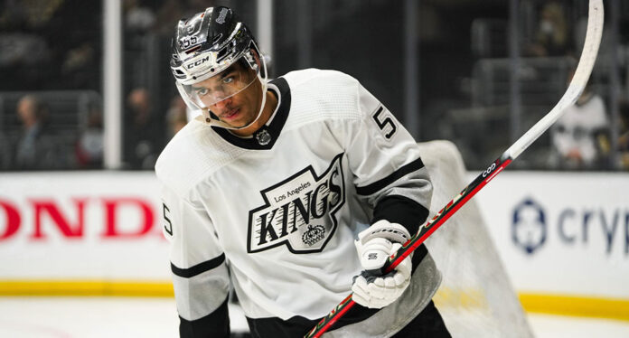 LA-Kings-Quinton-Byfield-featured Los Angeles Kings' rookie forward Quinton Byfield