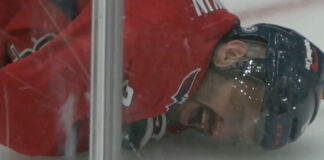 Alex Ovechkin leaves game after suffering injury Alex Ovechkin suffers injury versus Toronto Maple Leafs