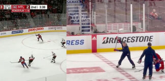 Cole Caufield scores goal exact way Martin St. Louis taught him Martin St. Louis teaches Cole Caufield score goal