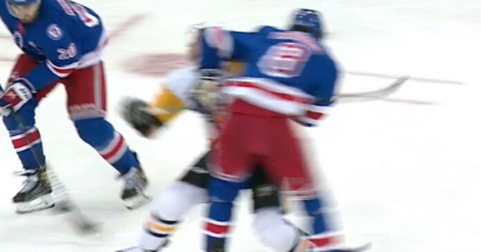 Sidney-Crosby-injury-Jacoub-Trouba Sidney Crosby injury Rangers Jacob Trouba hit