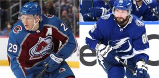 Top five Conn Smythe Trophy candidates (2022) Nathan MacKinnon and Nikita Kucherov are 2022 Conn Smythe Trophy candidates