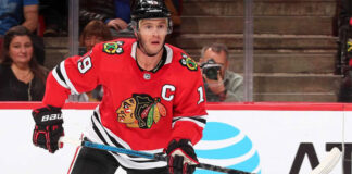 Blackhawks Eye One-Day Contract for Toews to Retire Chicago Blackhawks' Jonathan Toews is one of the NHL's highest-paid centres