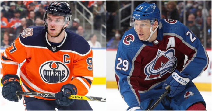 Connor McDavid vs Nathan MacKinnon stats Connor McDavid vs Nathan MacKinnon stats