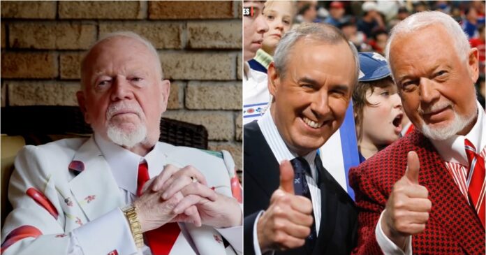 Don Cherry Ron MacLean friends