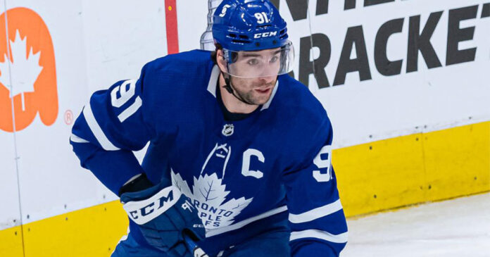 Toronto-Maple-Leafs-John-Tavares Toronto Maple Leafs' John Tavares is one of the highest-paid NHL centres