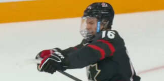 Connor Bedard scores incredible overtime goal for Canada at World Juniors Connor Bedard celebrates overtime goal