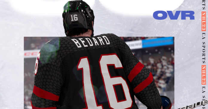Connor-Bedard-NHL-23 Connor Bedard NHL 23 rating