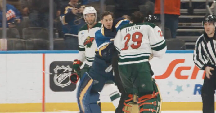 Marc-Andre-Fleury-mic'd-up Marc-Andre Fleury mic'd up trying to fight Jordan Binnington