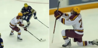 Habs prospect Rhett Pitlick scores unbelievable goal Rhett Pitlick scores unbelievable goal