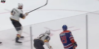 Alex Pietrangelo suspended 1 game for slashing Leon Draisaitl Vegas Golden Knights defenseman Alex Pietrangelo slashes Edmonton Oilers Leon Draisaitl