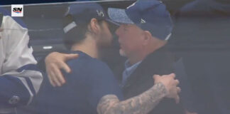 Auston Matthews shares special moment with dad after winning playoff series Auston Matthews shares special moment with dad after winning playoff series