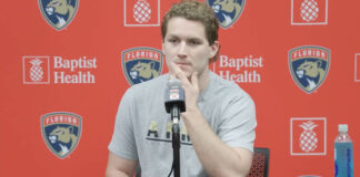 Matthew Tkachuk Played Game 4 of the Stanley Cup Final with a Broken Sternum Florida Panthers Matthew Tkachuk reveals he played Game 4 of the Stanley Cup Final with a broken sternum