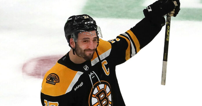 Patrice-Bergeron-retires Patrice Bergeron announces retirement from NHL