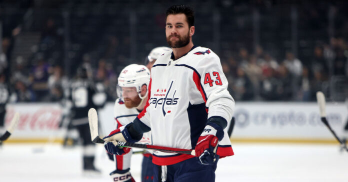 Tom-Wilson-WSH-Capitals Tom Wilson signs seven-year contract extension with Washington Capitals