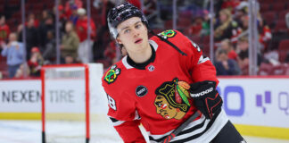 Connor Bedard Impresses in Blackhawks Preseason Debut Chicago Blackhawks Connor Bedard impresses in NHL preseason debut