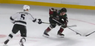 Yotes’ Logan Cooley scores sensational goal in NHL Preseason Arizona Coyotes' rookie Logan Cooley scores a sensational goal in the NHL preseason, showcasing his talent and potential during the 2023 NHL Global Series