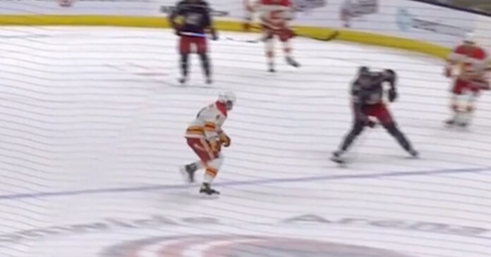 Andersson-Laine Calgary Flames Rasmus Andersson suspended for hit on Blue Jackets Patrik Laine