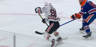 Connor Bedard scores with lethal release against Oilers Connor Bedard scores goal with lethal release vs Oilers