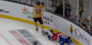 David Pastrnak ejected for hit on Rangers’ Lindgren David Pastrnak ejected for hit on Rangers Ryan Lindgren