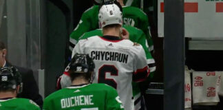 Jakob Chychrun Explains why he Walked Down Dallas Stars Tunnel Jakob Chychrun walking down Dallas Stars tunnel