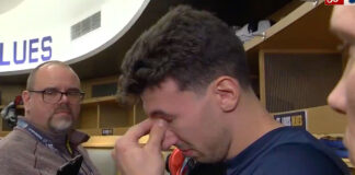 Jordan Kyrou Breaks Down in Tears After Getting Booed Jordan Kyrou breaks down in tears during interview after St. Louis fans boo him