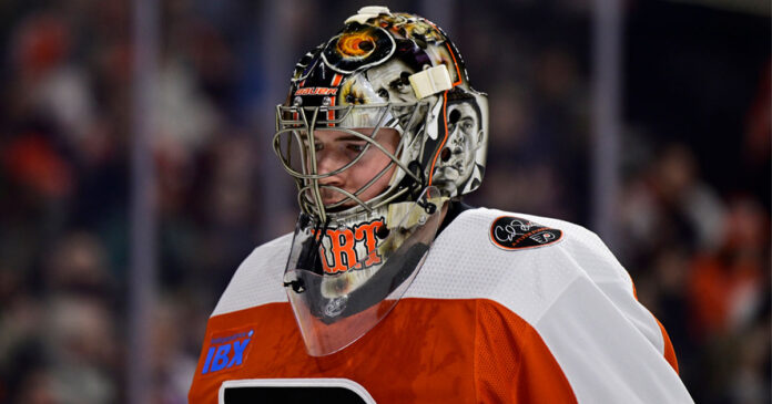 Carter-Hart-leave-of-absence Philadelphia Flyers goalie Carter Hart